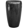 BAQ Amfi pot 43x43x68 cm Black bloempot binnen