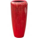 BAQ Amfi pot high 34x34x75 cm Red bloempot binnen