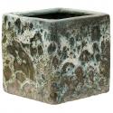 Baq Lava Cube S 16x16x16 cm Relic Jade bloempot binnen