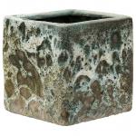 Baq Lava Cube S 16x16x16 cm Relic Jade bloempot binnen