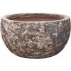 Baq Lava Bowl L 52x52x29 cm Relic Rust Metal bloempot