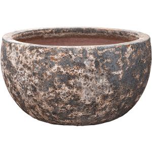 Baq Lava Bowl L 52x52x29 cm Relic Rust Metal bloempot