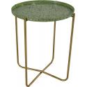 El Hierro bijzettafel terrazzo groen 50 cm