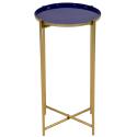 Marrakesh plantentafel hoog 30 cm blauw