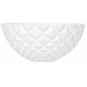 Capi Lux Heraldry bowl M 44x44x20 cm Wit bloempot binnen