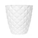 Capi Lux Heraldry pot 38x38x40 cm Wit bloempot binnen