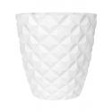 Capi Lux Heraldry pot 51x51x52 cm Wit bloempot binnen