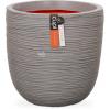 Capi Nature Rib NL pot L 54x54x52cm Grijs bloempot