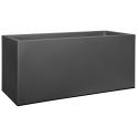 Elho Vivo Matt Finish 90x39x41cm rechthoekige plantenbak zwart