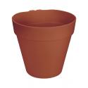 Elho Loft Urban 15x14 verticaal tuinieren Brique bloempot buiten