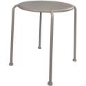 Bijzettafel Deco metaal taupe 40 cm