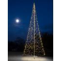 Fairybell licht kerstboom 1000 cm 2000 LED warm wit exclusief mast