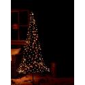 Fairybell licht kerstboom 185 cm 250 LED warm wit inclusief mast