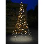 Fairybell licht kerstboom 200 cm 300 LED warm wit inclusief mast