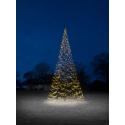 Fairybell licht kerstboom 800 cm 1500 LED warm wit exclusief mast