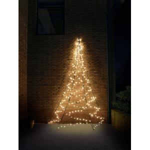 Fairybell Wall kerstboom halfrond 400 cm 240 LED warm wit