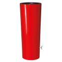 Garantia regenton met bloembak 350 liter rood