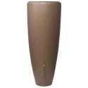 Garantia regenton met bloembak 300 liter taupe