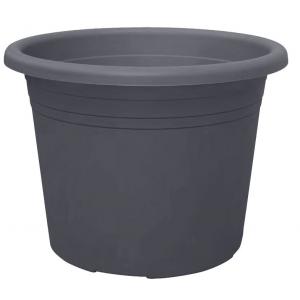 Bloempot Cylindro antraciet - Ø 30 cm – 9,5 liter