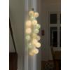 LED cotton balls lichtsnoer nature 6cm