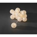 LED cotton balls lichtsnoer wit 6cm