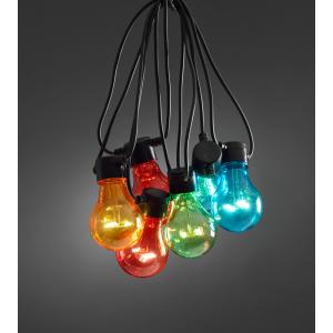 LED feestverlichting koppelbaar uitbreidingsset multicolor