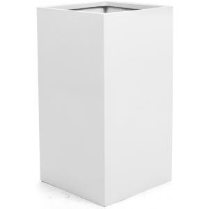 Argento plantenbak High Cube XL glanzend wit