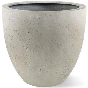 Grigio plantenbak Egg Pot L antiek wit betonlook