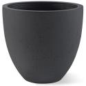 Grigio plantenbak Egg Pot L antraciet betonlook