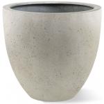 Grigio plantenbak Egg Pot M antiek wit betonlook