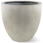 Grigio plantenbak Egg Pot S antiek wit betonlook