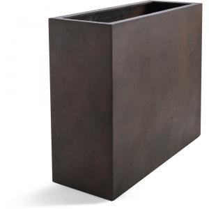 Grigio plantenbak High Box M roestig metaal betonlook