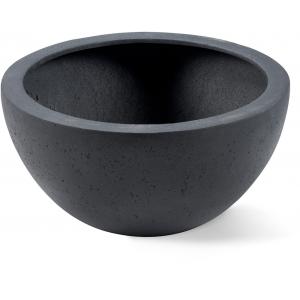 Grigio plantenbak Low Egg pot M lood betonlook