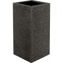 Luca Lifestyle Struttura Cube S 40x40x80 cm hoge plantenbak donkerbruin