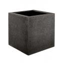 Luca Lifestyle Struttura M 40x40x40 cm vierkante plantenbak donkerbruin
