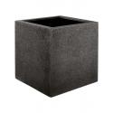 Luca Lifestyle Struttura L 50x50x50 cm vierkante plantenbak donkerbruin