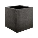 Luca Lifestyle Struttura XL 60x60x60 cm vierkante plantenbak donkerbruin