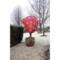 Winter afdekhoes jute rood 75 cm - 200 g/m2