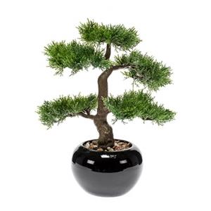 Kunstplant Bonsai cedar M in pot