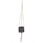 Capi Nature hanging cylinder 14 cm zwart set van 4