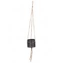 Capi Nature hanging cylinder 17 cm zwart set van 3