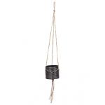 Capi Nature hanging cylinder 17 cm zwart set van 3