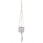 Capi Nature hanging cylinder 14 cm ivoor set van 4