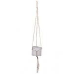 Capi Nature hanging cylinder 17 cm ivoor set van 3