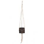 Capi Nature hanging cylinder 14 cm bruin set van 4