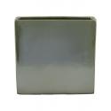 Cuboid Facet Neo Mint rechthoek M 27x7x26 cm Mintgroene bloempot voor binnen