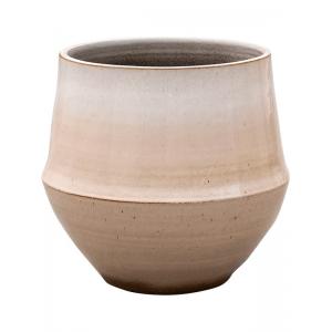 Pot Fusion Nude ronde bloempot voor binnen 32x31 cm bruin