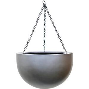 Gradient hanging bowl matt grey L