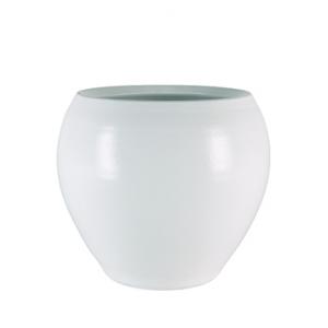 Pot cresta pure white bloempot binnen 22 cm