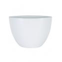 Planter cresta pure white bloempot binnen 33 cm ovaal